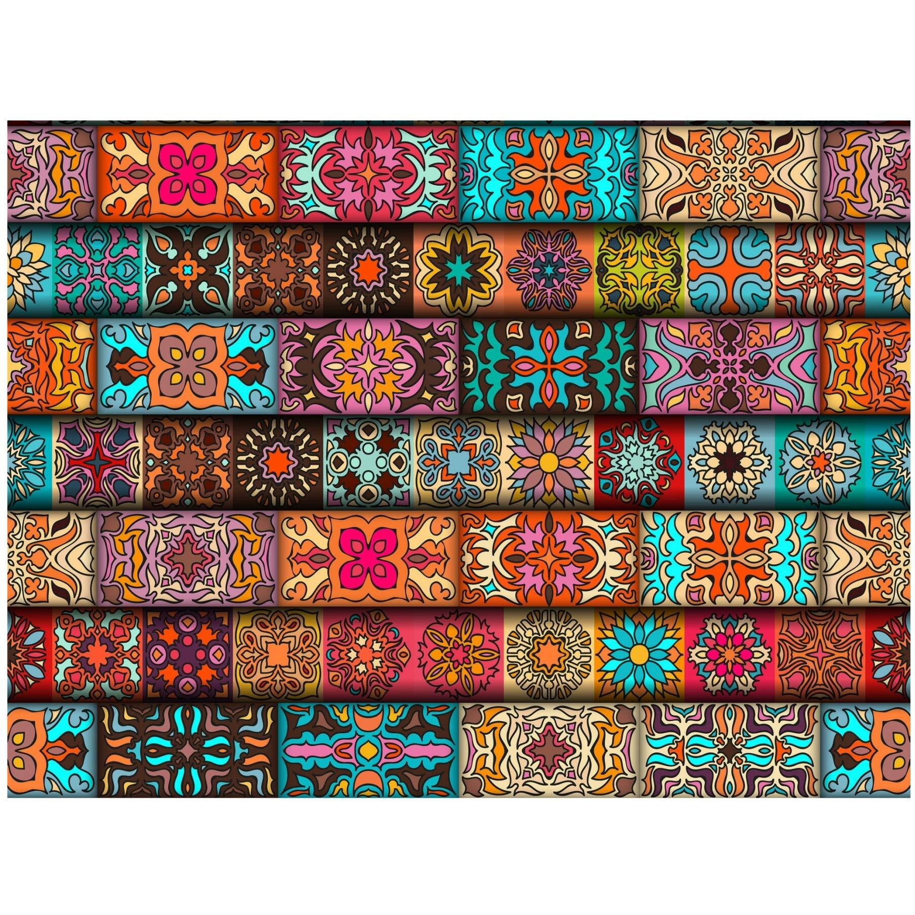 Stickeryard Vinyl Removable Kitchen Oil Proof Decal Sticker Kitchen Wall/Tiles Sticker (60 X 46 Cm, Multicolor)