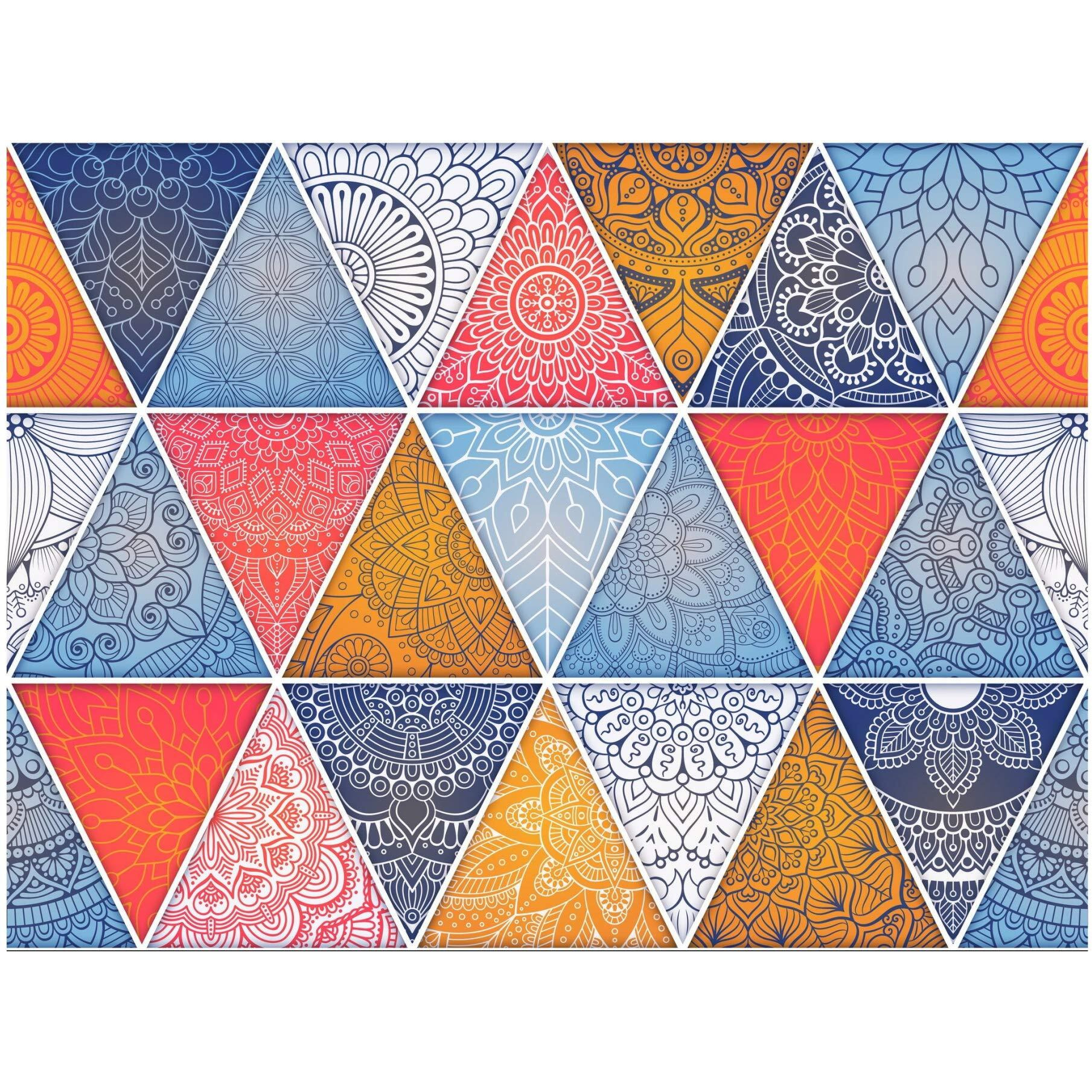 Sticker Yard Vinyl Removable Kitchen Oil Proof Decal Sticker (60 X 46 Cm, Multicolor)