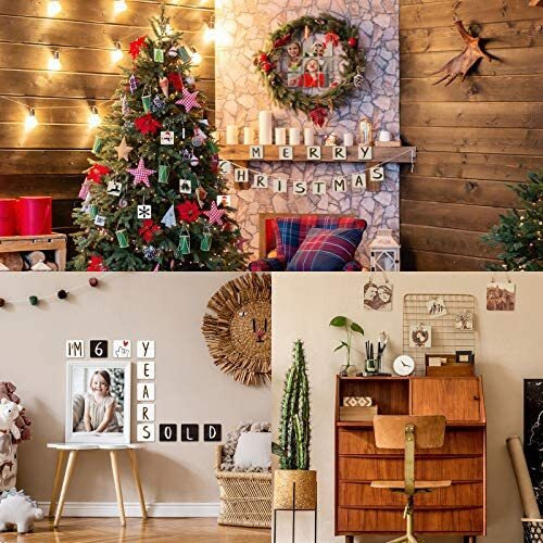 Fafit Unfinished Wood Pieces, 50Pcs 4 X 4 Inch Blank Natural Wood Square Wooden Cutouts Board For Diy Crafts Painting,