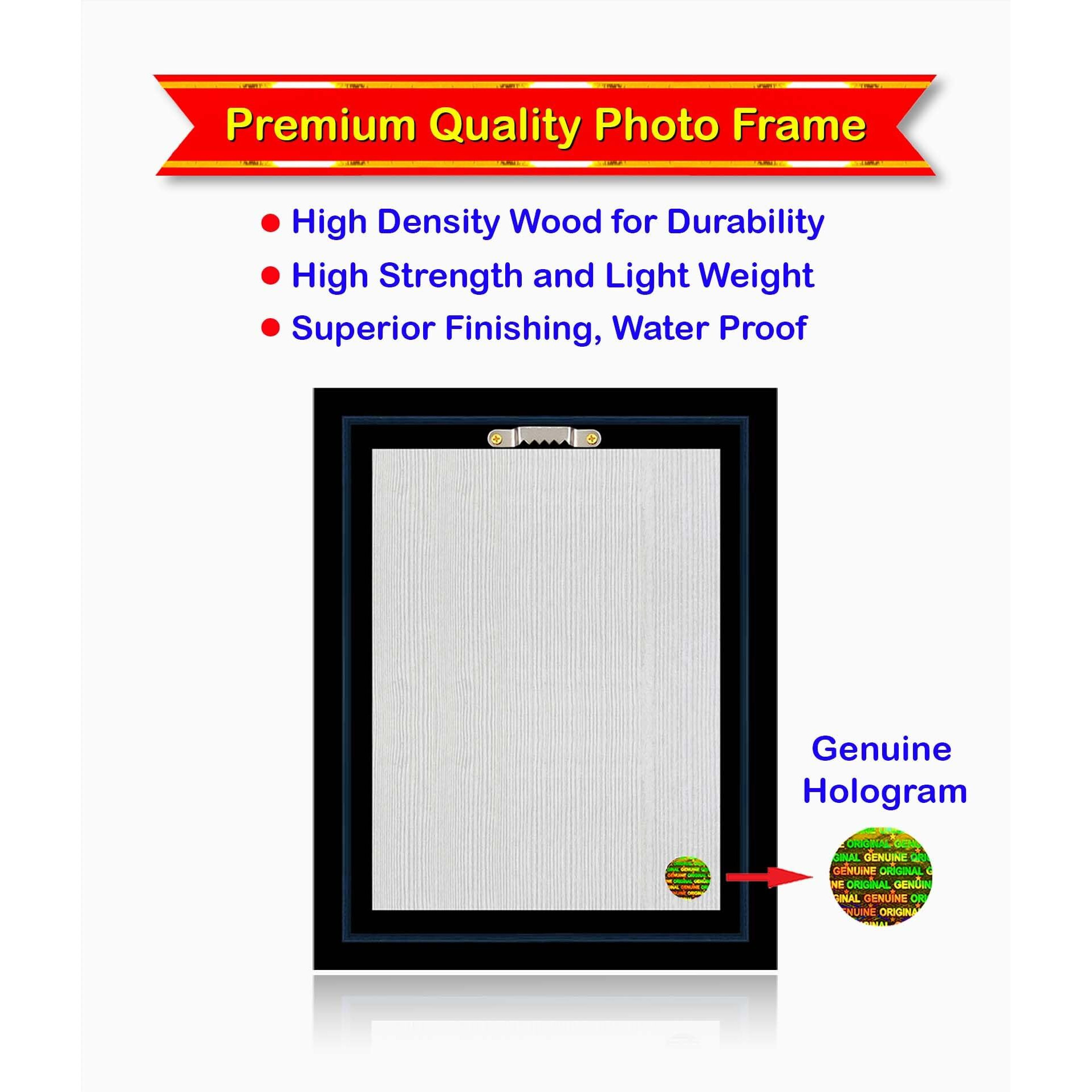 Pavan Photo Laminations Goddess Durga Devi Hanuman Kala Kaal Bhairav Wall Painting Framed Home Decor (Wood,Matte,Brown,Big Size,10 X 12 Inch) B1208M