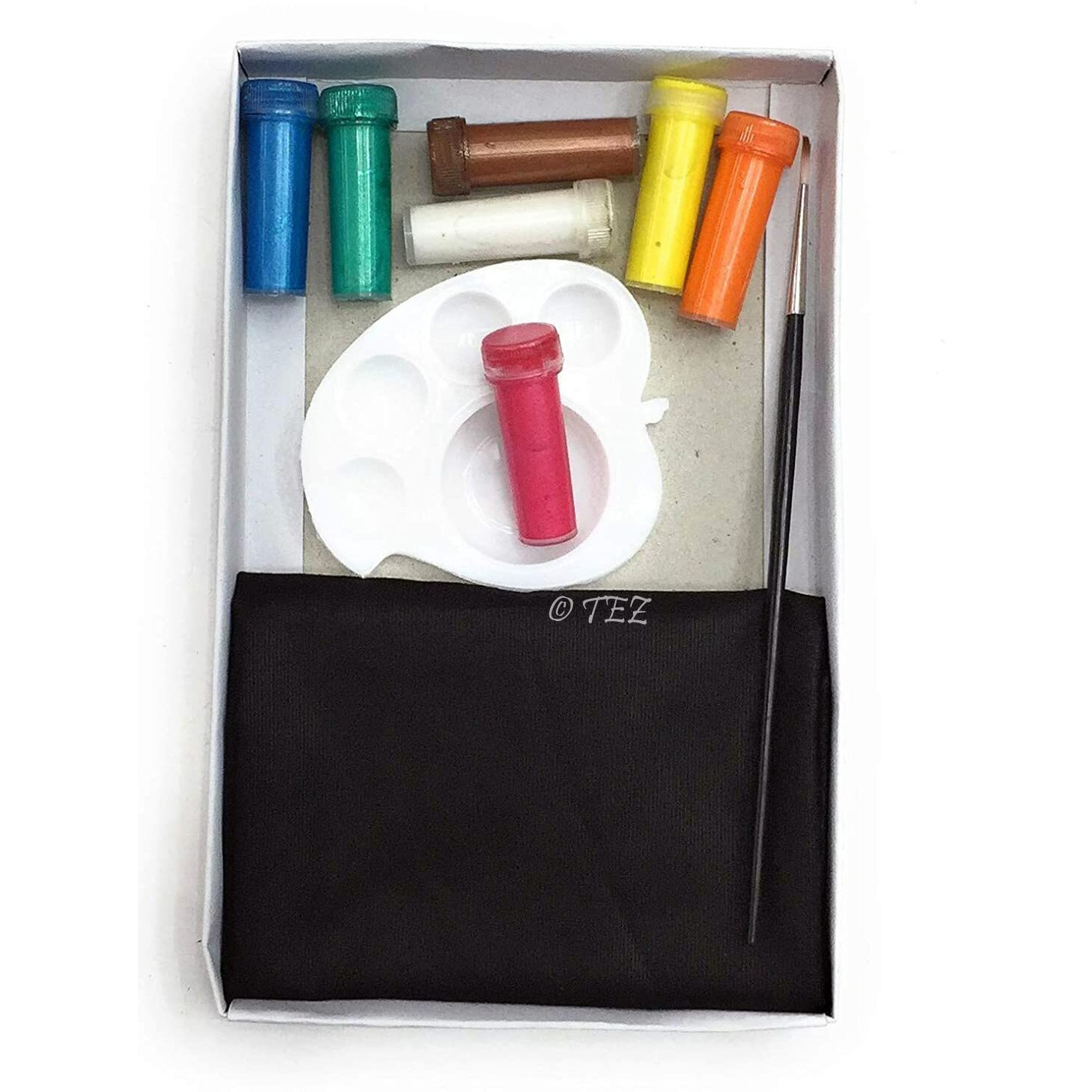 Tez Diy - Emboss Painting Kit, Doll, Medium(13X19 Inch), Design No. 12