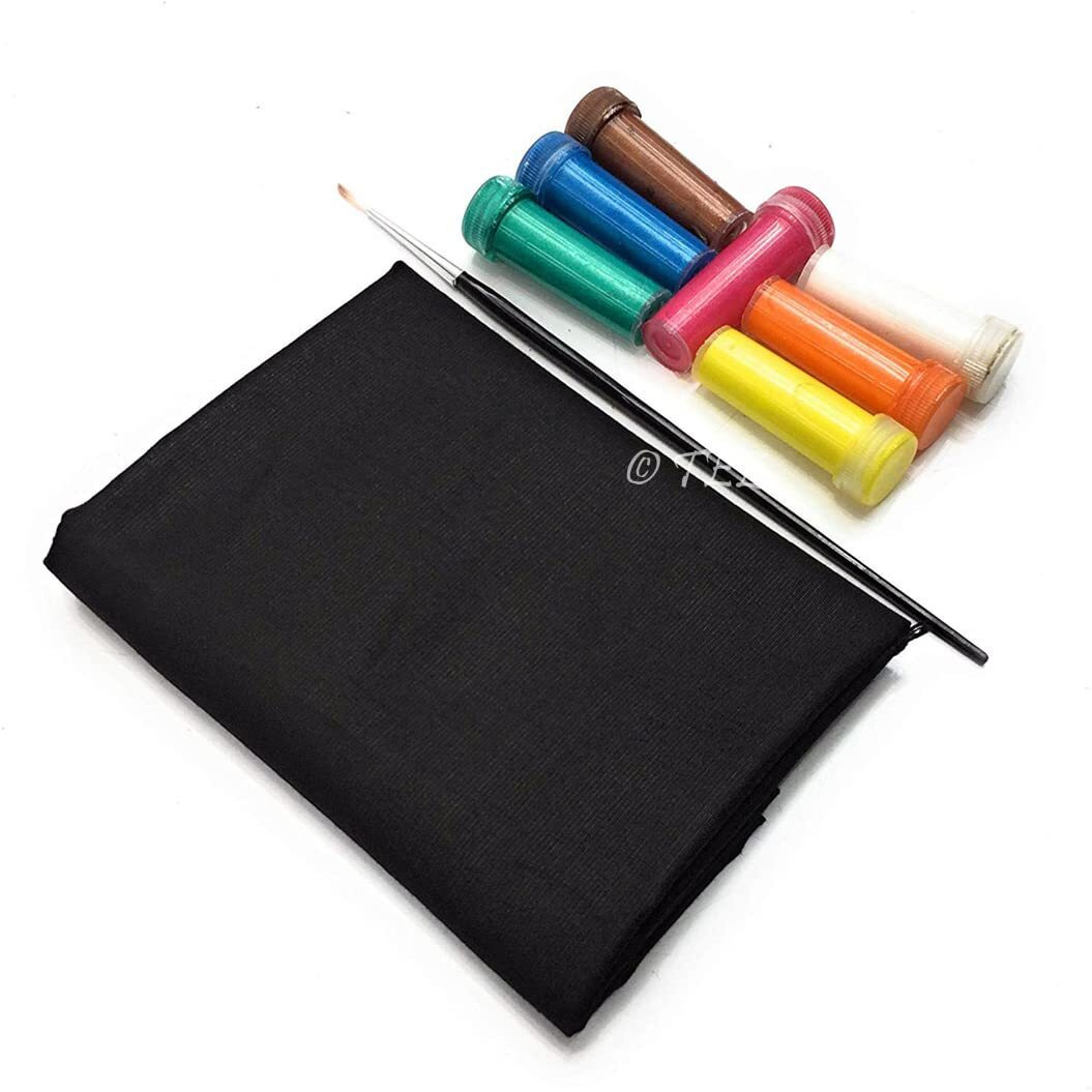 Tez Diy - Emboss Painting Kit, Doll, Medium(13X19 Inch), Design No. 12