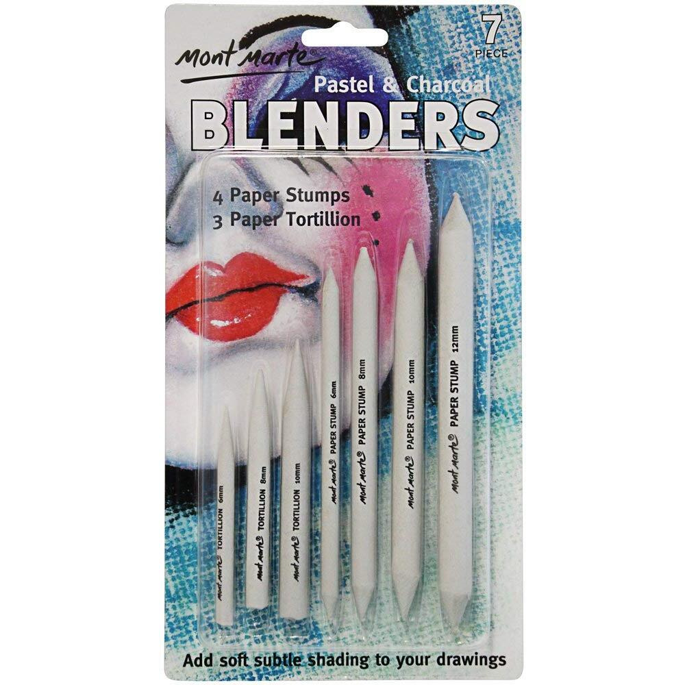Artbee Pastel & Charcoal Paper Stump Blenders 7 Pc