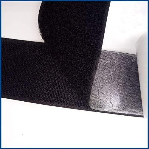 Diy Crafts Pack Of 2 Pcs, Hook And Loop, 1" Width Self Adhesive Hook And Loop Sticky Back (Pack Of 2 Pcs, Hook And Loop)