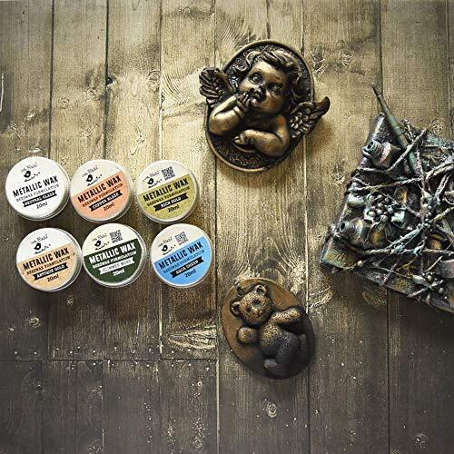 Little Birdie Metallic Wax - Copper Blaze (20Ml) | Metallic Finish For Textured Surfaces & Craft Projects