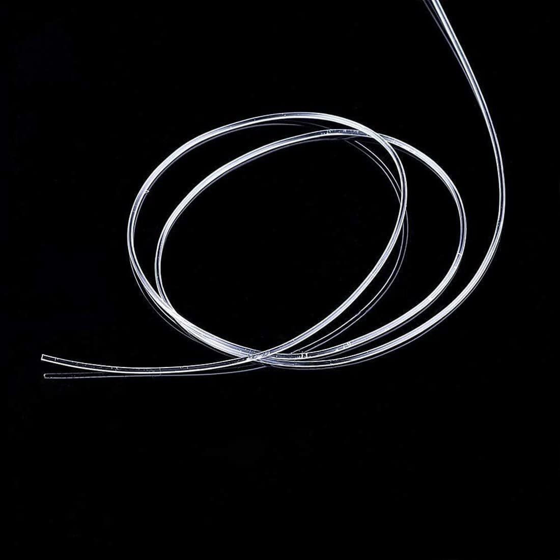 Prokart Premium Stretchy Clear Elastic Stretch Crystal Thread String Cord For Diy Necklace Jewelry Making And Craft Bracelet Beads Thread Making Approx. 10 Meters Per Roll (0.5 Mm, 5)