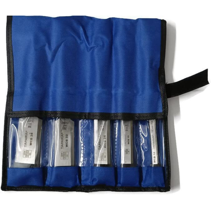 Taparia Wood Working Chisel Set Of 5 Hardened Chisel Set With Carrying Pouch Tool Kit