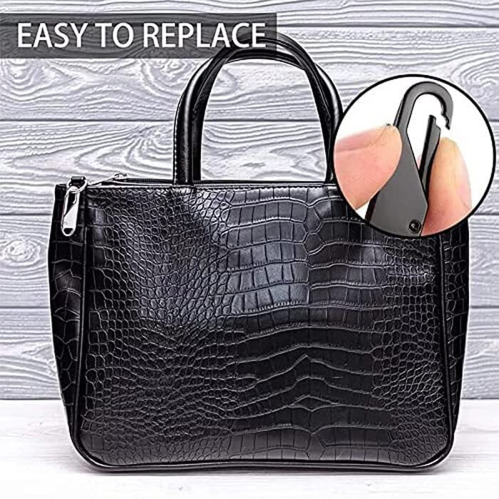 Woltax 6 Pes Zipper Pull Replacement Metal Zipper Improved Thin Hook Size Replacement Pullers Handle Mend Fixer Zipper Tab Zipper Sliders Zipper Pullers For Luggage Bag,Jacket (Multi Colord)