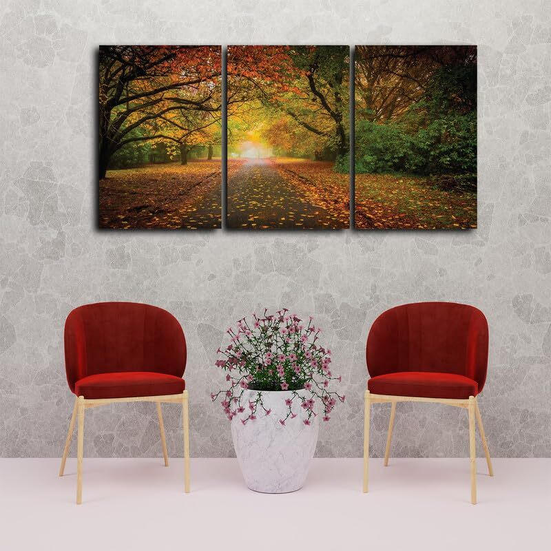 Truecanvas Abstract Canvas Wall Art For Living Room Wall Decor For Bedroom Office Decoration, Wall Decoration Large Painting Artwork Set Of 3 Piece, Each Panel Size 12 X 18, S31630