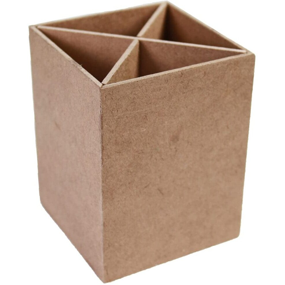 Little Birdie Mdf 4 Compartment Table Organizer W3 X H4Inch 5.5Mm Thick