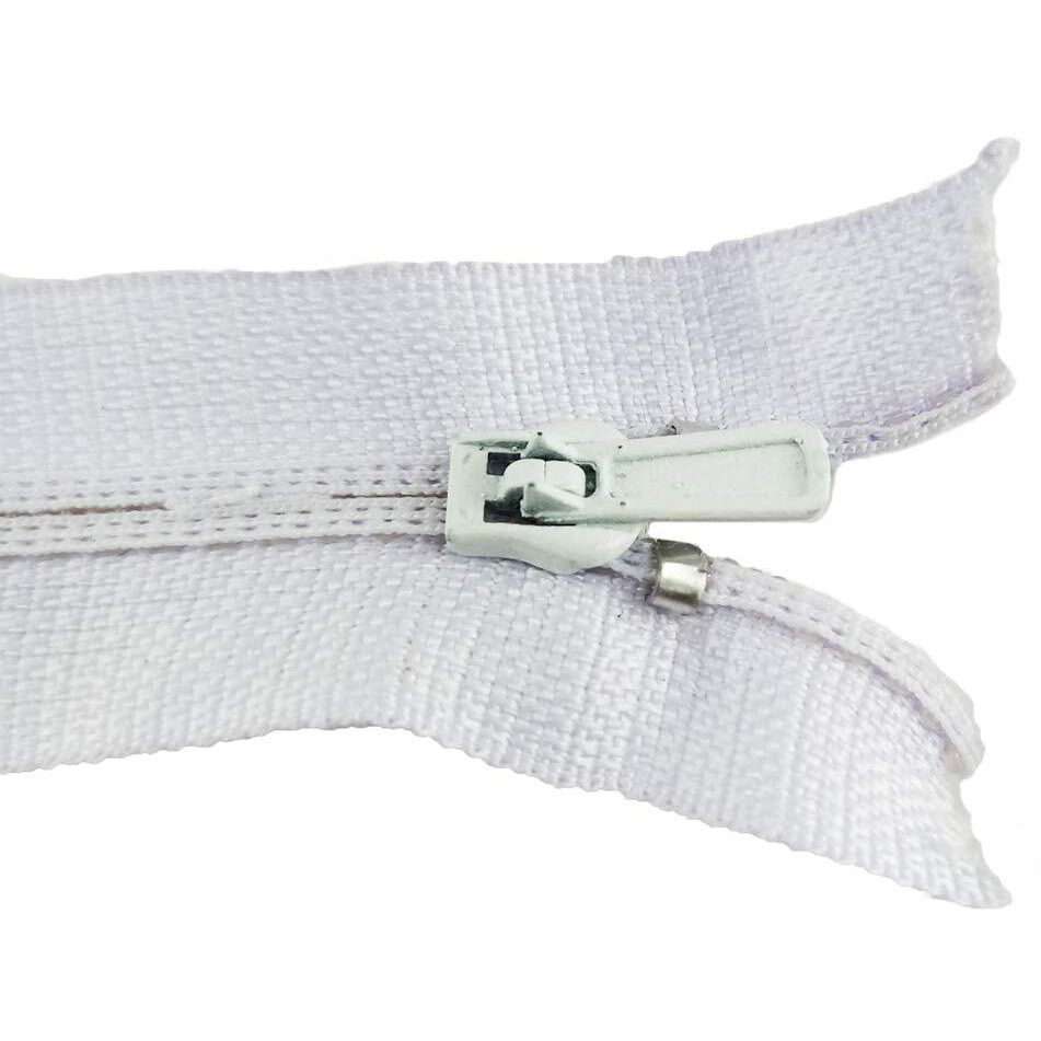 Diy Crafts Pack Of 3Pcs, Diy Crafts White Concealed Or Invisible Zippers For Girls Cloths, Skirts, Clacks Pillows, Etc. Set Of 25 Pcs (Pack Of 3Pcs, Diy Crafts)