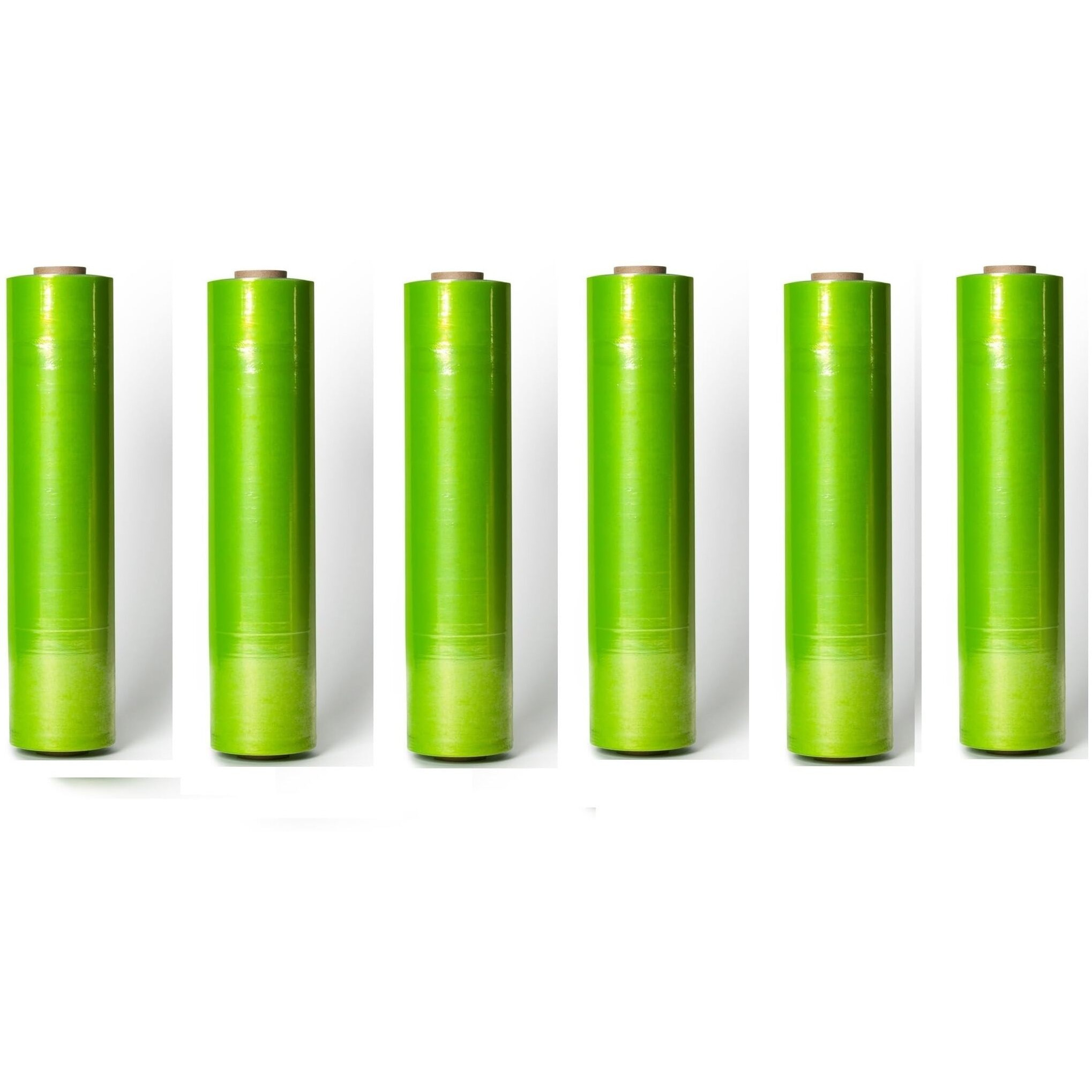 Amit Marketing Compostable Packing Cling Film I 70 Micron, 4 Inch (300 Mm) I Multipurpose Wrap Roll I For Packaging & Safety Needs, Gift, Bakery Items, Bouquet, Diy Crafts I Green - 300 Mtr (6 Pcs)