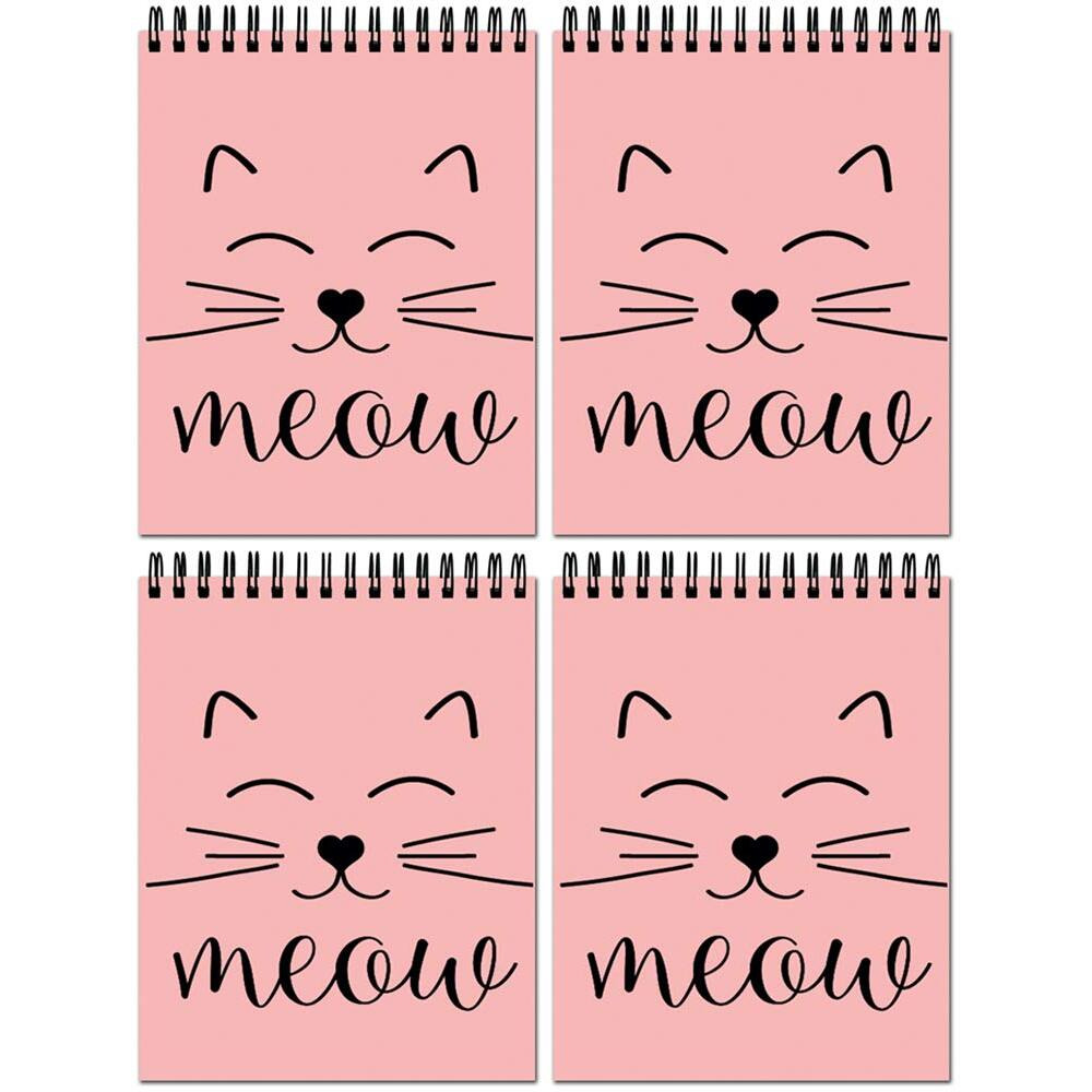 Vprint Quality Sketch Book Drawing Pad Sketch Book Cute Thick Sheets (A4 Size,100 Sheets/200 Pages, Pack Of 4)