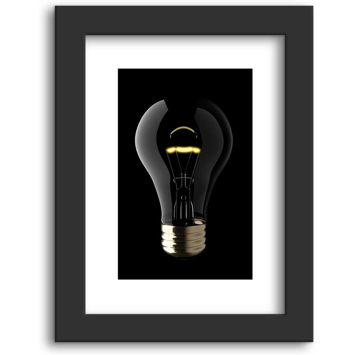Dmcreativitycraft Motivational Quotes Wall Frames Study Motivation Posters With 1 Inch Thick Idea Positive Room Poster Frame Living Room, Bedroom, Office And Desk Decor (9.5 X 12.5 Inches)