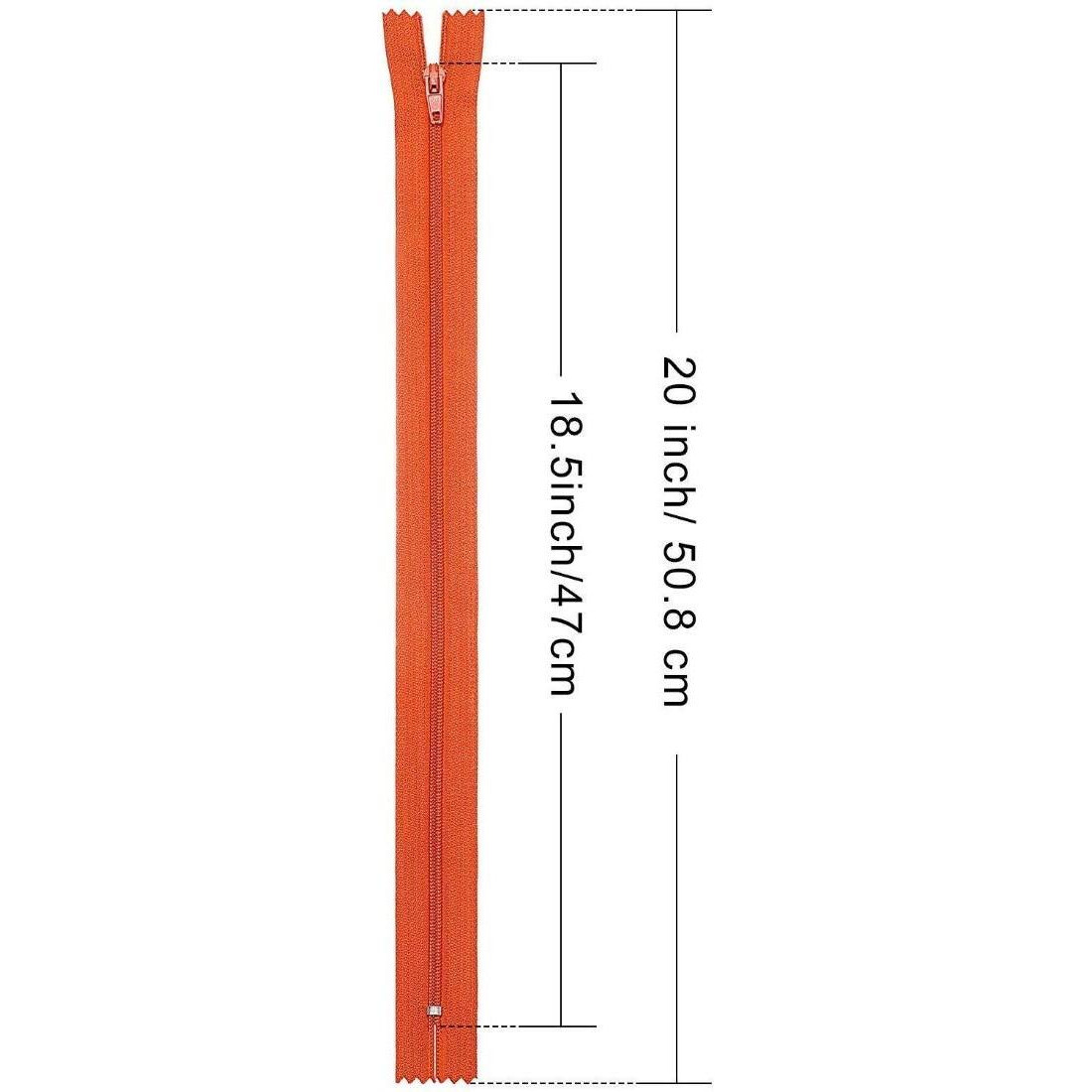 Diy Crafts Design  No 1, Pack Of 50 Pcs, Nylon Coil Zippers Bulk For (Design  No 1, Pack Of 50 Pcs)