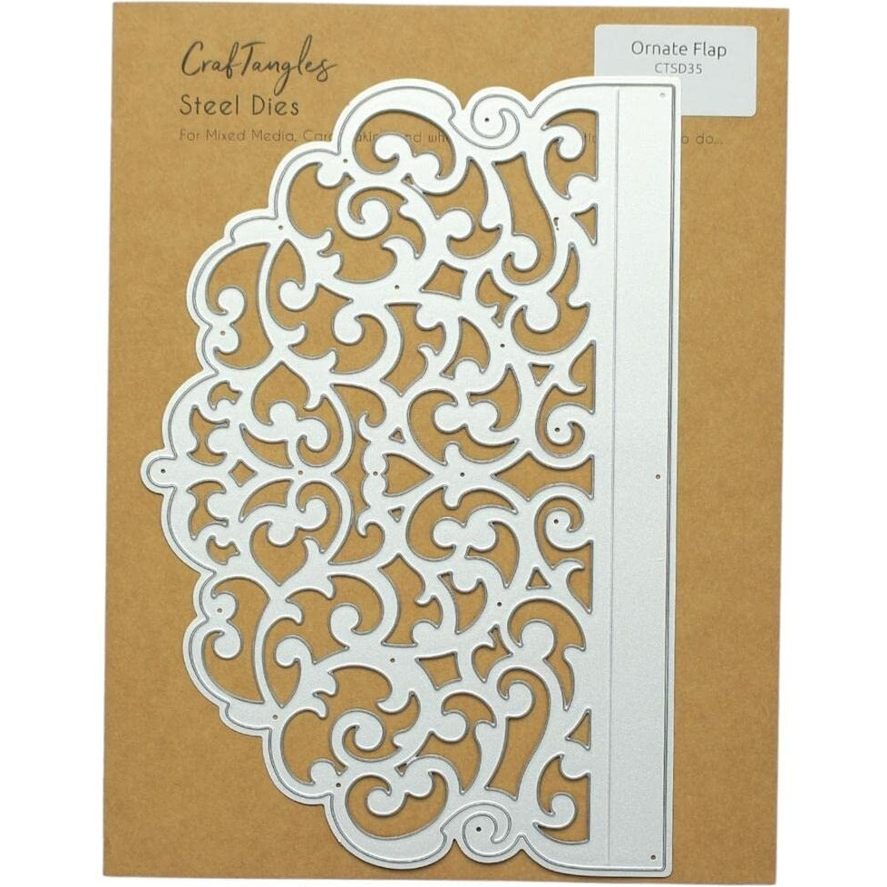 Craftangles Steel Dies - Ornate Flap/Edge