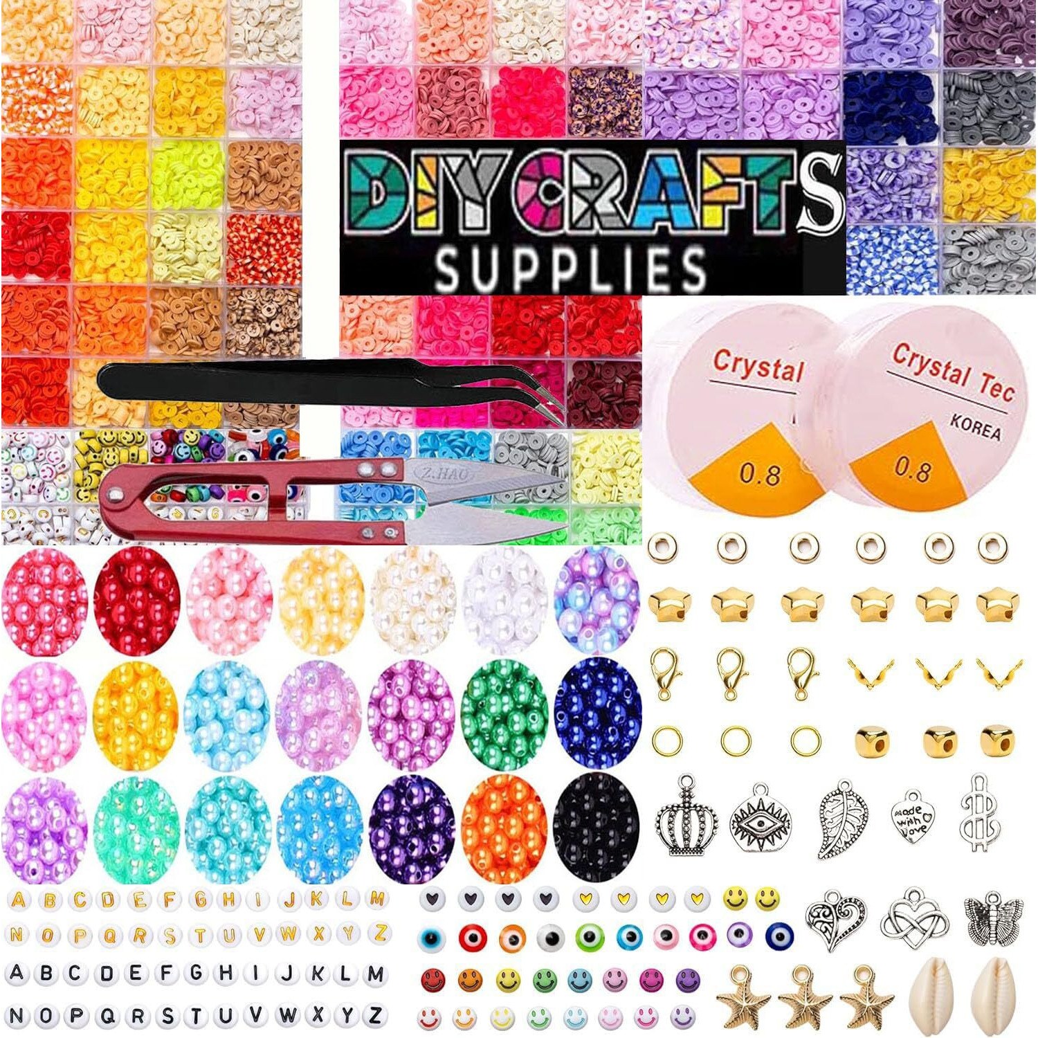 Diy Crafts 4Mm 12/0 28 Colors Glass Seed Beads, Charms Bracelet Jewelry Making Beads Mixed Kit Gifts For Teen Girls Crafts For Girls Ages 8-12 Birthday Gifts Christmas Pcs - (1100)