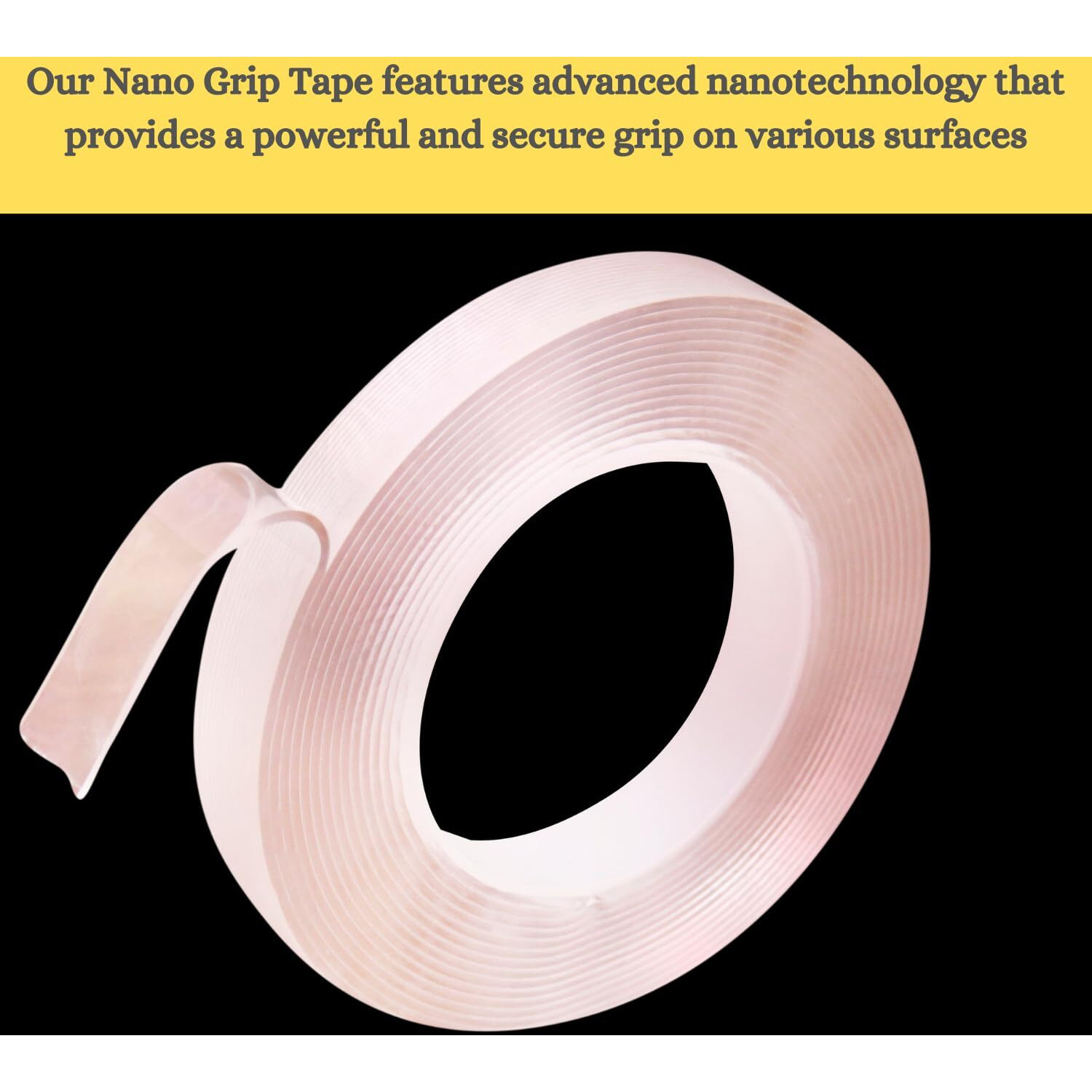 Double Sided Grip Tape  Washable Reusable And Versatile Adhesive Solution For Your Everyday Needs