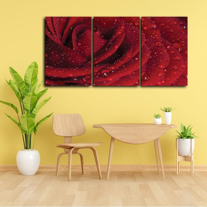 Truecanvas Abstract Canvas Wall Art For Living Room Wall Decor For Bedroom Office Decoration, Wall Decoration Large Painting Artwork Set Of 3 Piece, Each Panel Size 12 X 18, S31923