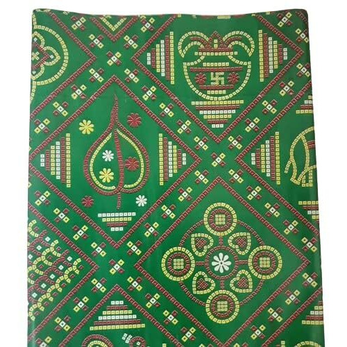 Sejascollections | Pack Of 60 Sheets | Multicolor, Jaipuri Gift Wrapping Paper Sheets, Jaipuri Chunri Design Pooja, Rangoli, Diya Theme Decoration, Multicolor (Color May Vary) (60 Sheets)