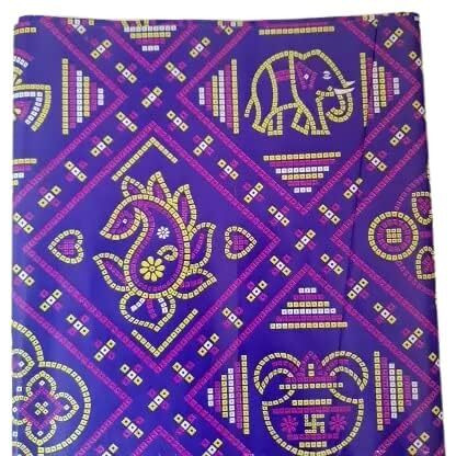 Sejascollections | Pack Of 60 Sheets | Multicolor, Jaipuri Gift Wrapping Paper Sheets, Jaipuri Chunri Design Pooja, Rangoli, Diya Theme Decoration, Multicolor (Color May Vary) (60 Sheets)