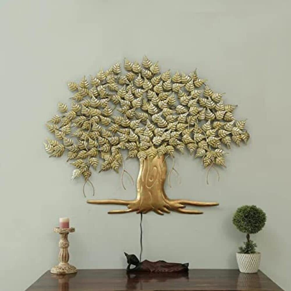 World Decor Led Urban Tree Wall Decor