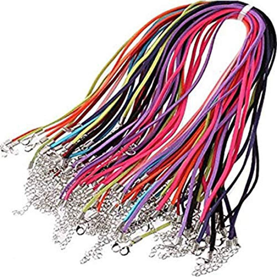 Diy Crafts Pack Of 12 Pcs, 10 Multicolor, Mm Multicolour Leather Wax Cord Rope C (Pack Of 12 Pcs, 10 Multicolor)
