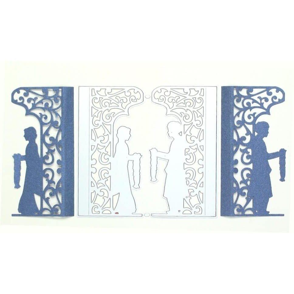 Craftangles Steel Dies - Varmala (Indian Wedding)