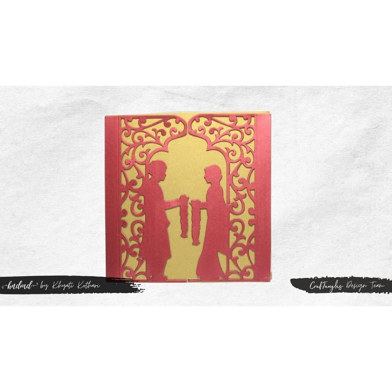 Craftangles Steel Dies - Varmala (Indian Wedding)