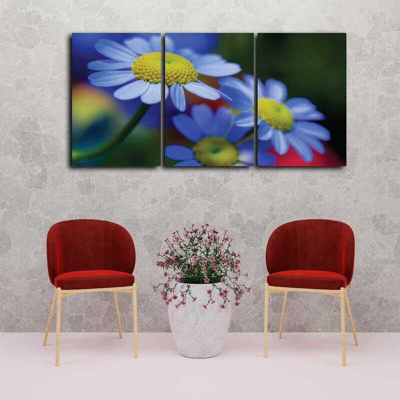 Truecanvas Abstract Canvas Wall Art For Living Room Wall Decor For Bedroom Office Decoration, Wall Decoration Large Painting Artwork Set Of 3 Piece, Each Panel Size 12 X 18, S31748
