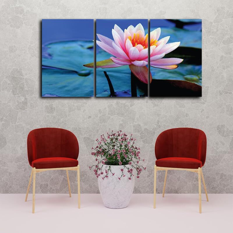 Truecanvas Abstract Canvas Wall Art For Living Room Wall Decor For Bedroom Office Decoration, Wall Decoration Large Painting Artwork Set Of 3 Piece, Each Panel Size 12 X 18, S31732