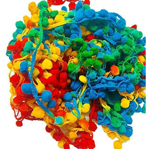 Eerafashionicing Pompom Lace Border Dresses Craft Home Furnishings Hobby By 10 Meter