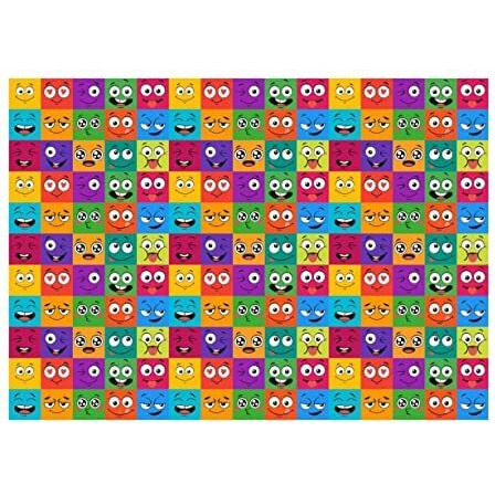 Acl Creations Quirky Emotions Gift Wrapping Craft Paper (Pack Of 10)