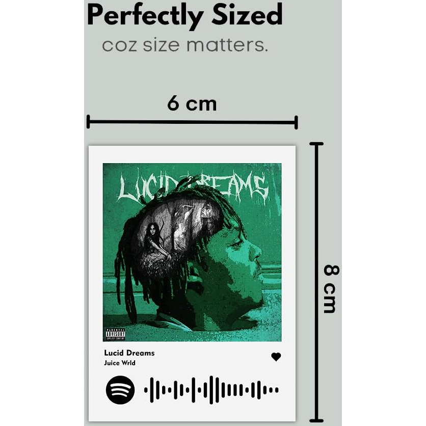 Printnet - Juice Wrld Photocards | Mini Posters Kit (Set Of 16) | Juice WrldS Lucid Dreams, Robbery, Lean Wit Me Songs Photocard Size (8 X 6 Cm) Posters For Phone Accessories, Bedroom, Office, Living Room (Juice Wrld)