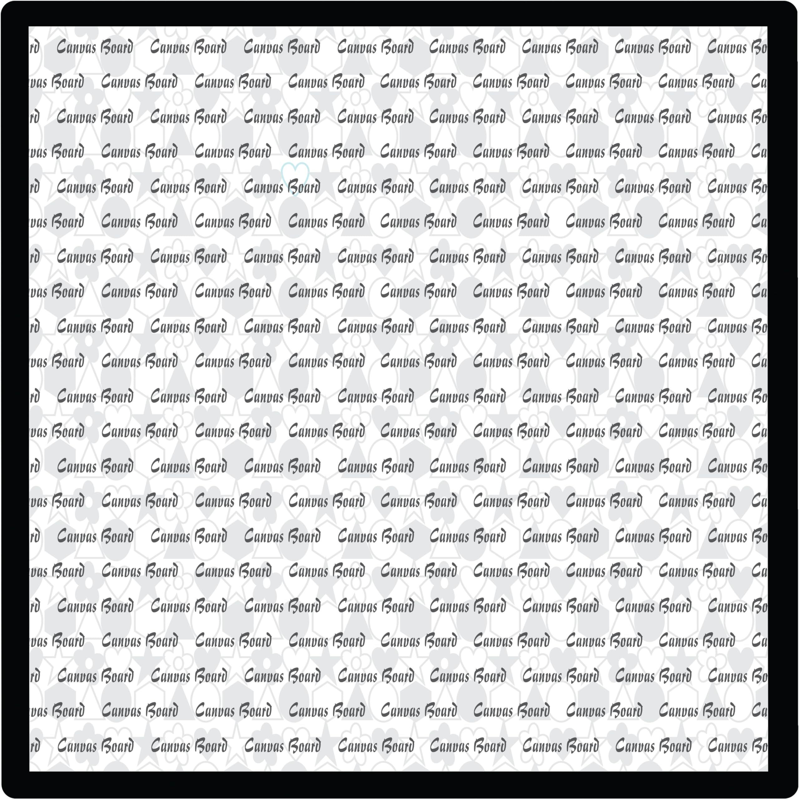 Variety 6 X 8 Inch Cotton Canvas Board For Painting, 7Oz Primed, Pack Of 6 Piece