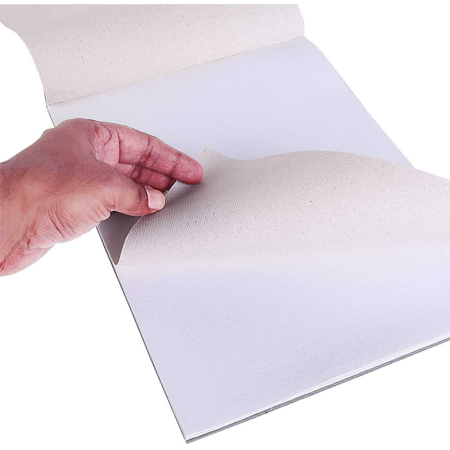Amazon Brand  Umi 10Oz Cotton Canvas Painting Pad Set 9 X 12 Inch 10 Sheets