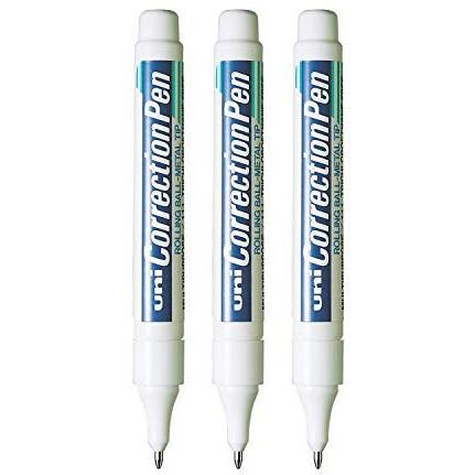 Uni-Ball Correction Pen Set - Pack Of 3 (White)