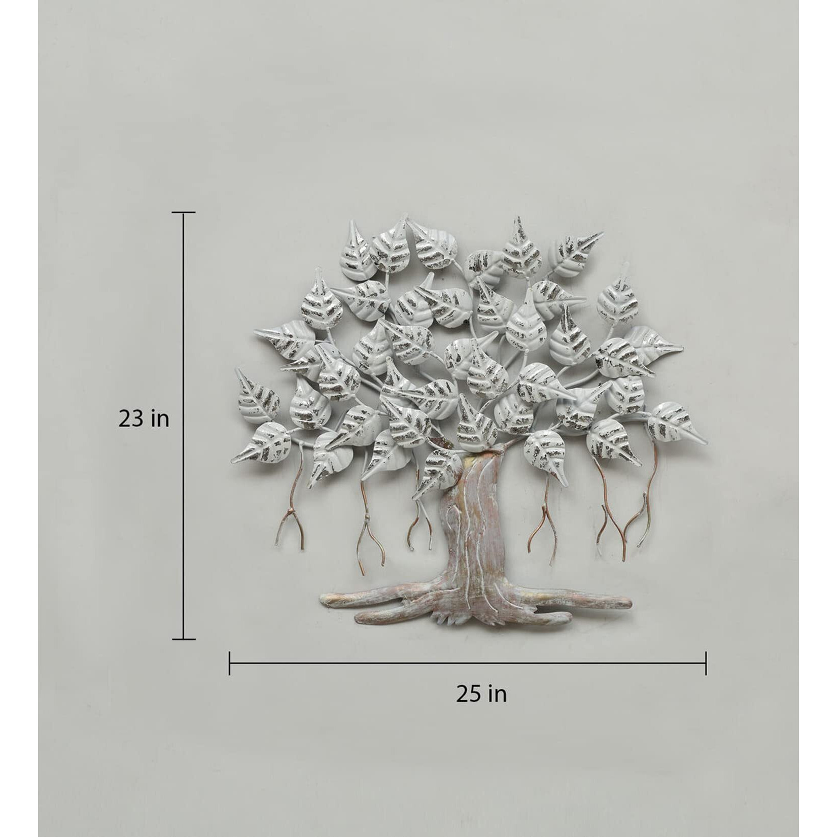 Decore Basket Wall Hanging For Home Decoration- Metal
