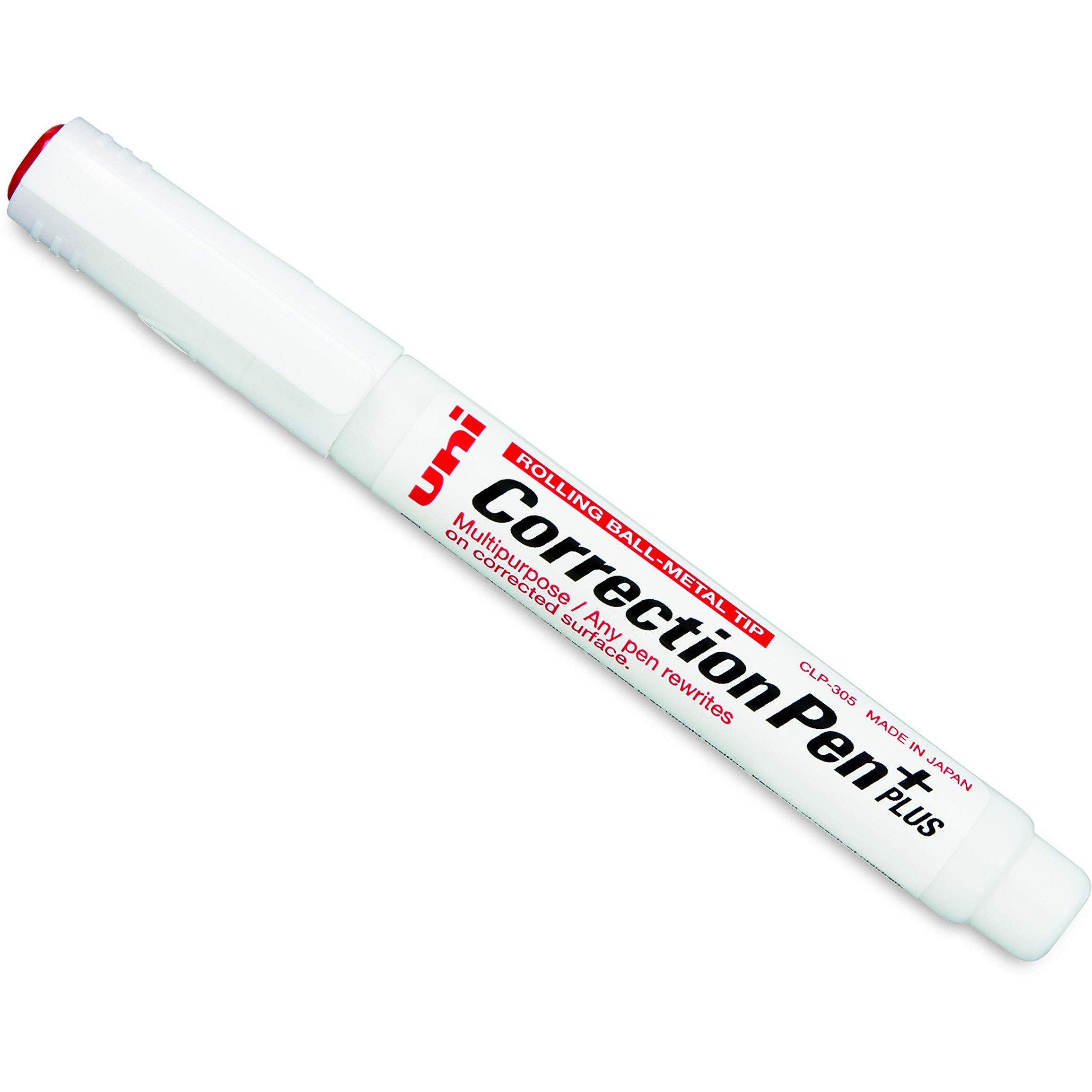 Uni-Ball Clp305 Correction Pen (White Ink, Pack Of 2)