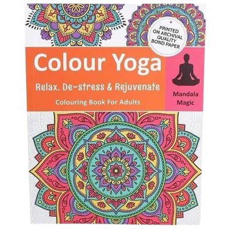 Itsy Bitsy Mandala Magic Colouring Book 1Book | For Relaxation, Meditation, Happiness Coloring, Painting, Art & Craft | Gift For Kids & Adults