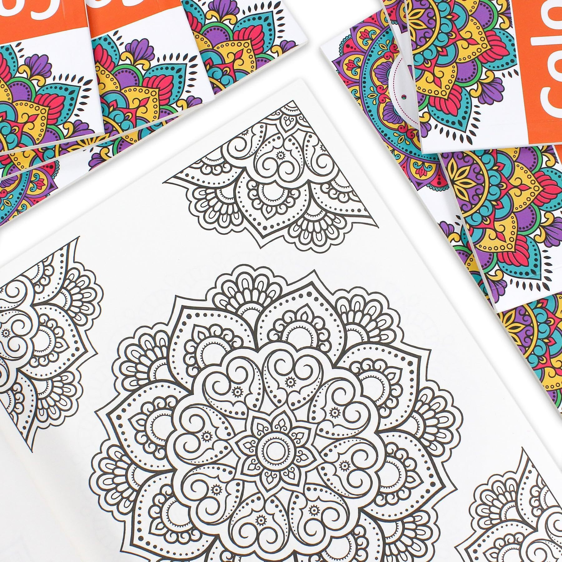 Itsy Bitsy Mandala Magic Colouring Book 1Book | For Relaxation, Meditation, Happiness Coloring, Painting, Art & Craft | Gift For Kids & Adults