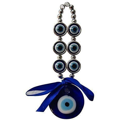 Ripe India 3 Eyes Evil Wall Hanging For Good Luck And Prosperity Decorative