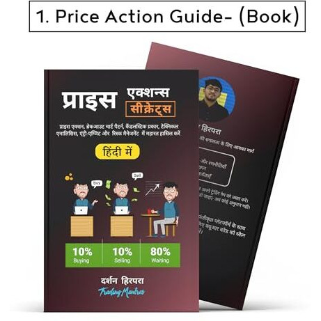 Skiditos Complete Trading Bundle Price Action Trading Stock Market Books & Candlestick Chart Pattern Trading Charts Posters - Essential Tools For Traders (Hindi Book With 16 Posters)