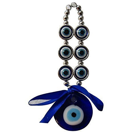 Ripe India 3 Eyes Evil Wall Hanging For Good Luck And Prosperity Decorative