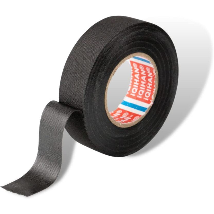 Durvient.Com Automotive Industrial Polyester Fleece Wiring Harness Tape 19Mm (Width) 15Mtr (Length) (Pack Of 4)