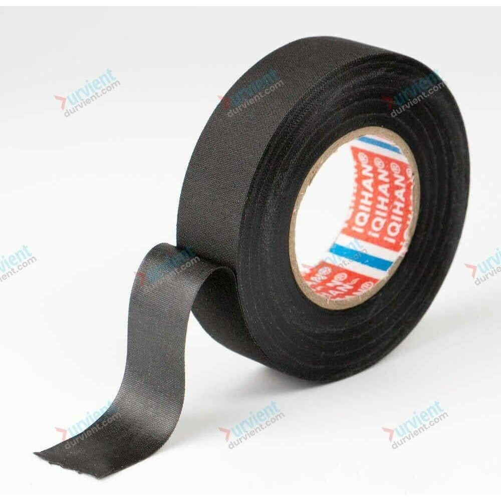 Durvient.Com Automotive Industrial Polyester Fleece Wiring Harness Tape 19Mm (Width) 15Mtr (Length) (Pack Of 4)