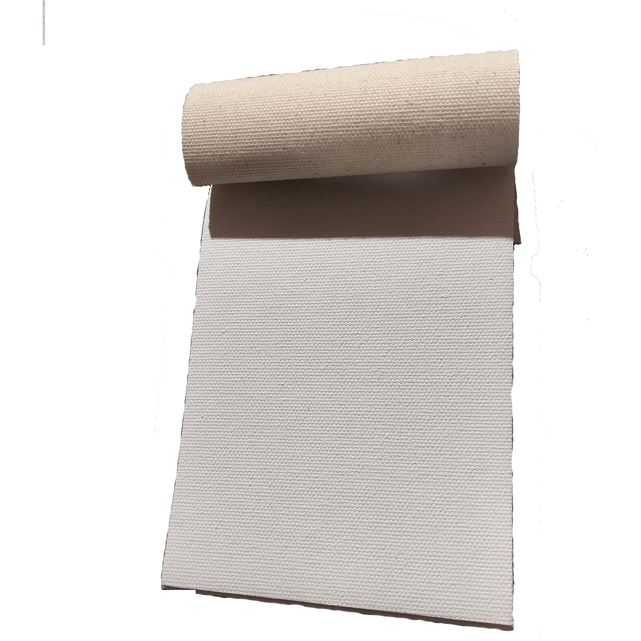 Skyhawk 9 Inch X 12 Inch Cotton Medium Grain Canvas Pad (Set Of 10) (White)