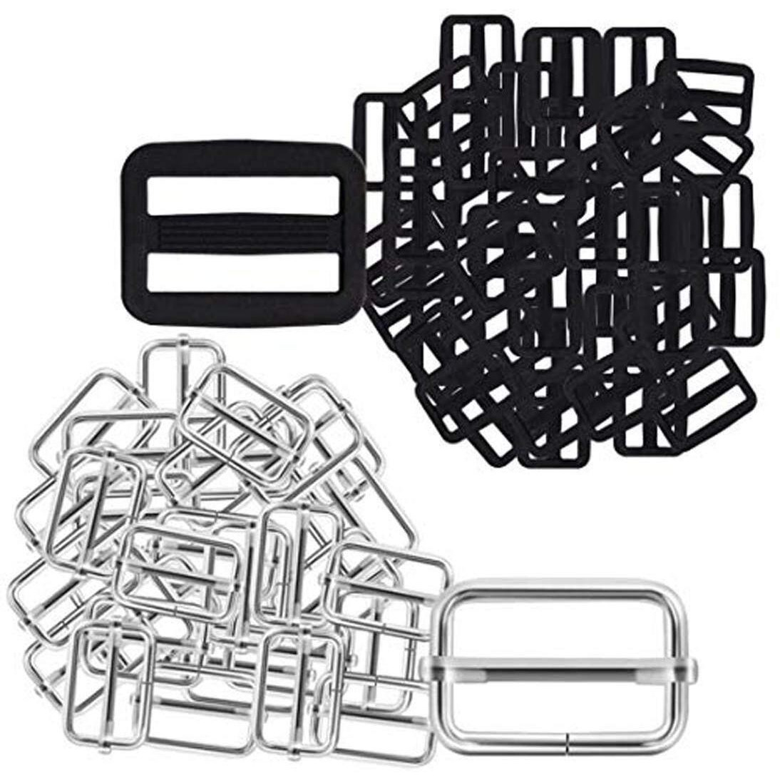Diy Crafts 60X Metal 30+30 Nylon 30 2, Pack Of 60 Pcs, 1" Inch Metal & Plastic (60X Metal 30+30 Nylon 30 2, Pack Of 60 Pcs)