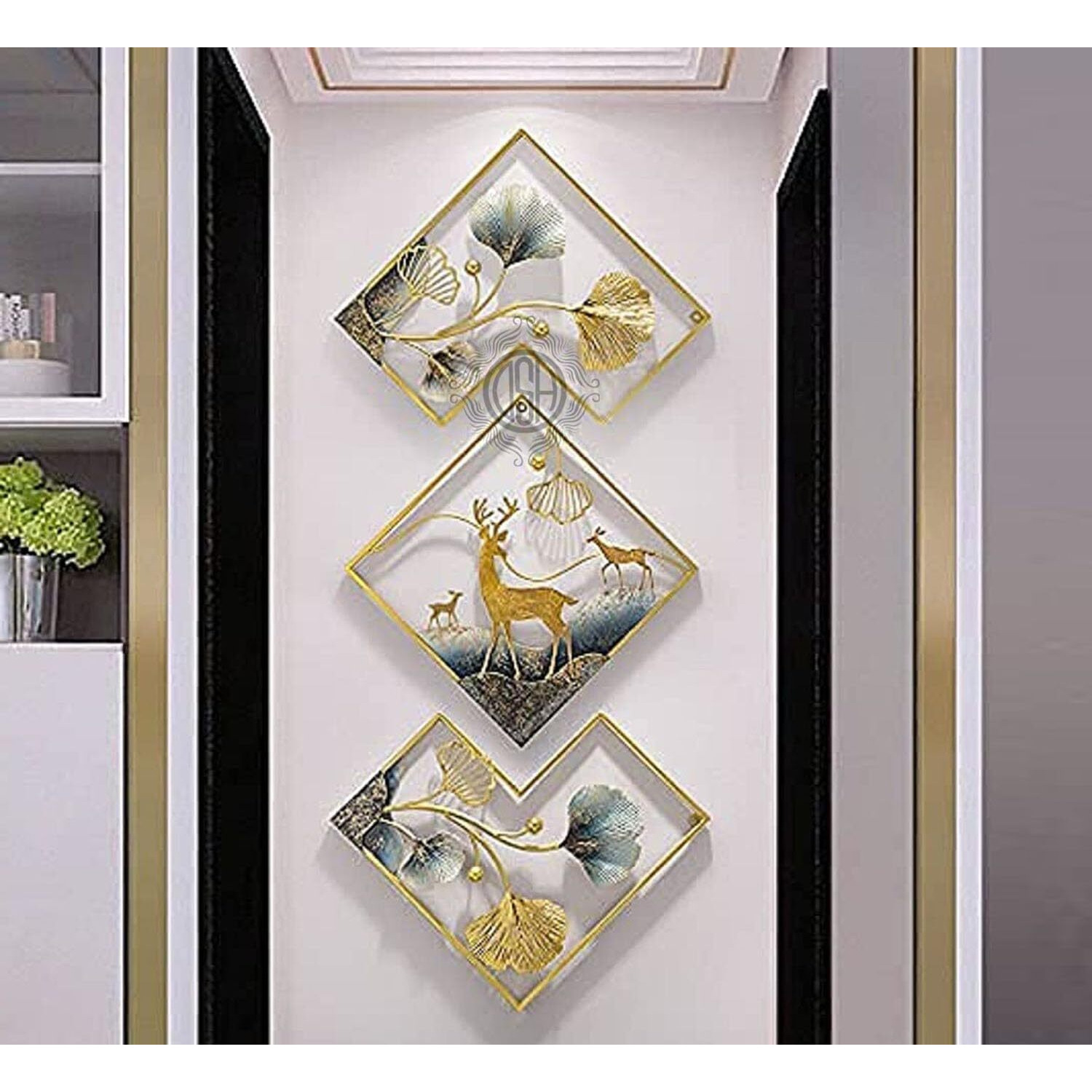 Dsh Crafting Your Curiosity Metal Wall Art Wall Sculpture Wall Hanging Showpiece Perfect For Home, Hotel (02-Dear)