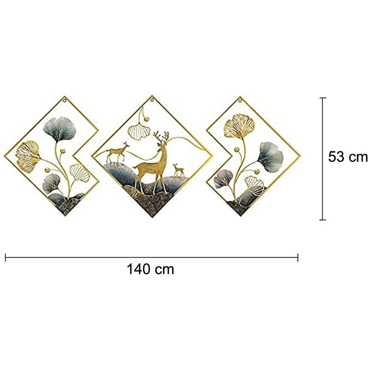 Dsh Crafting Your Curiosity Metal Wall Art Wall Sculpture Wall Hanging Showpiece Perfect For Home, Hotel (02-Dear)